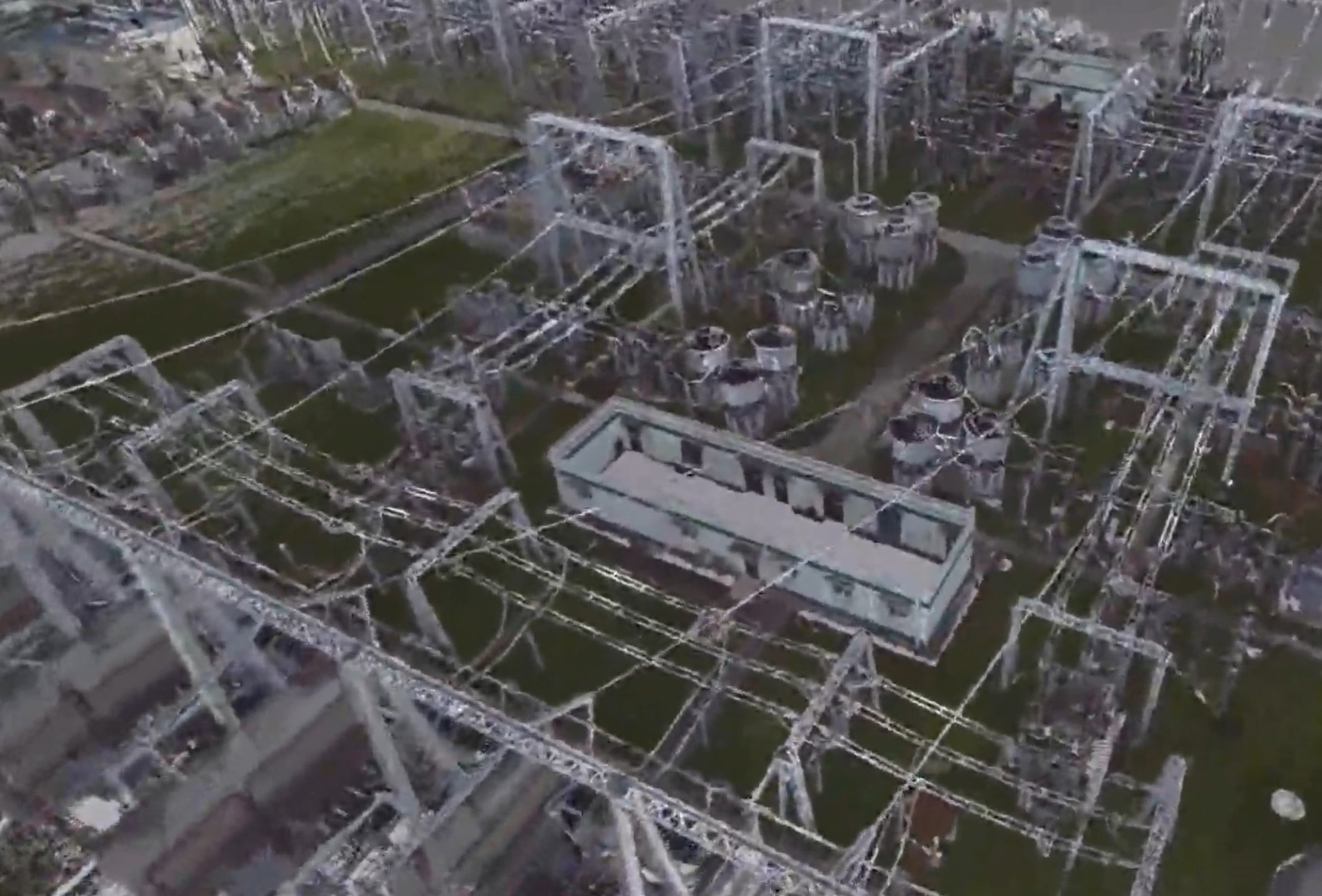 发电站三维激光扫描建模数字化改造