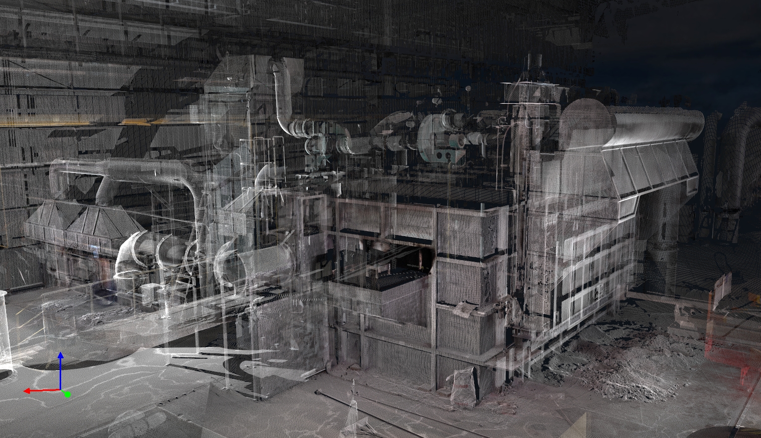 三维激光扫描：破解工厂无图纸存档