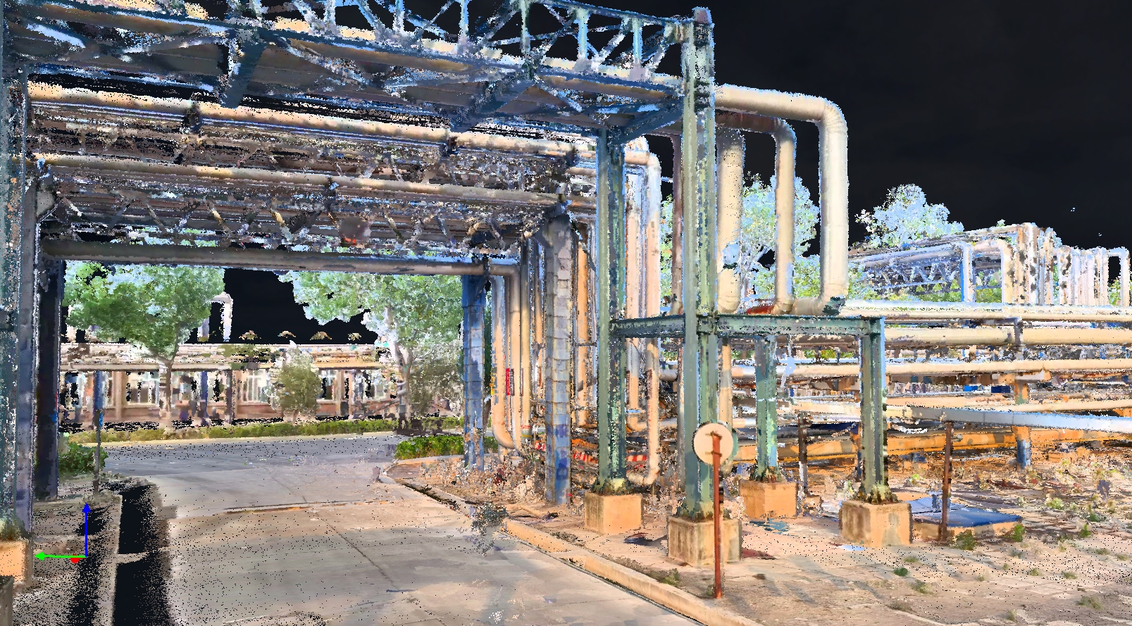 石化管道三维激光扫描数字化监测