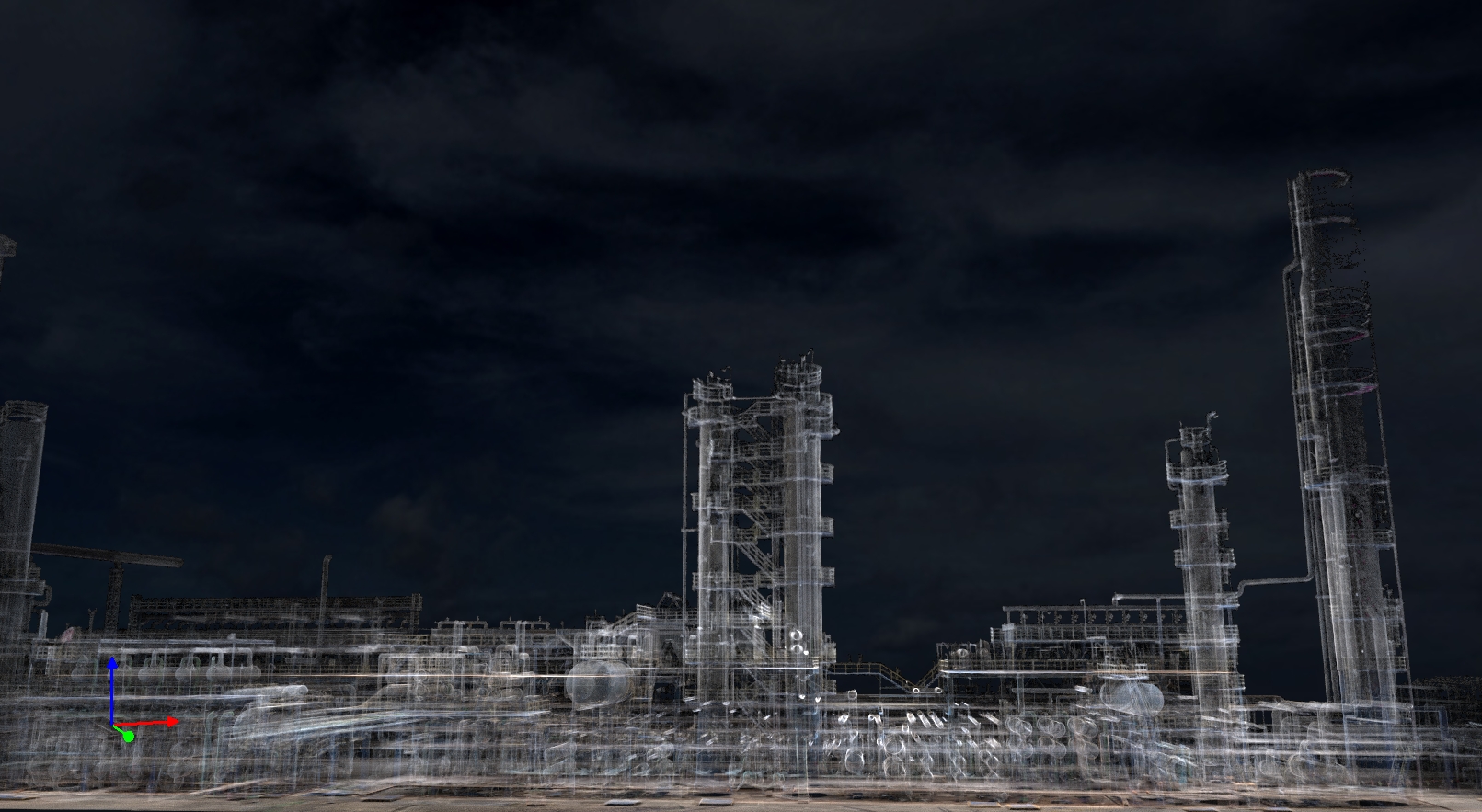 大型厂房三维激光扫描数字化升级