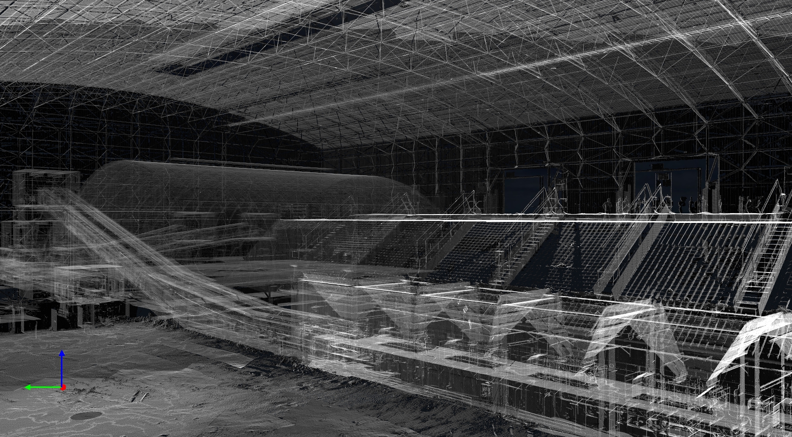 厂房大型三维激光扫描测量流程