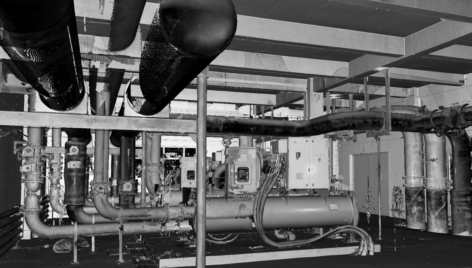 制冷站三维扫描建模技术的应用