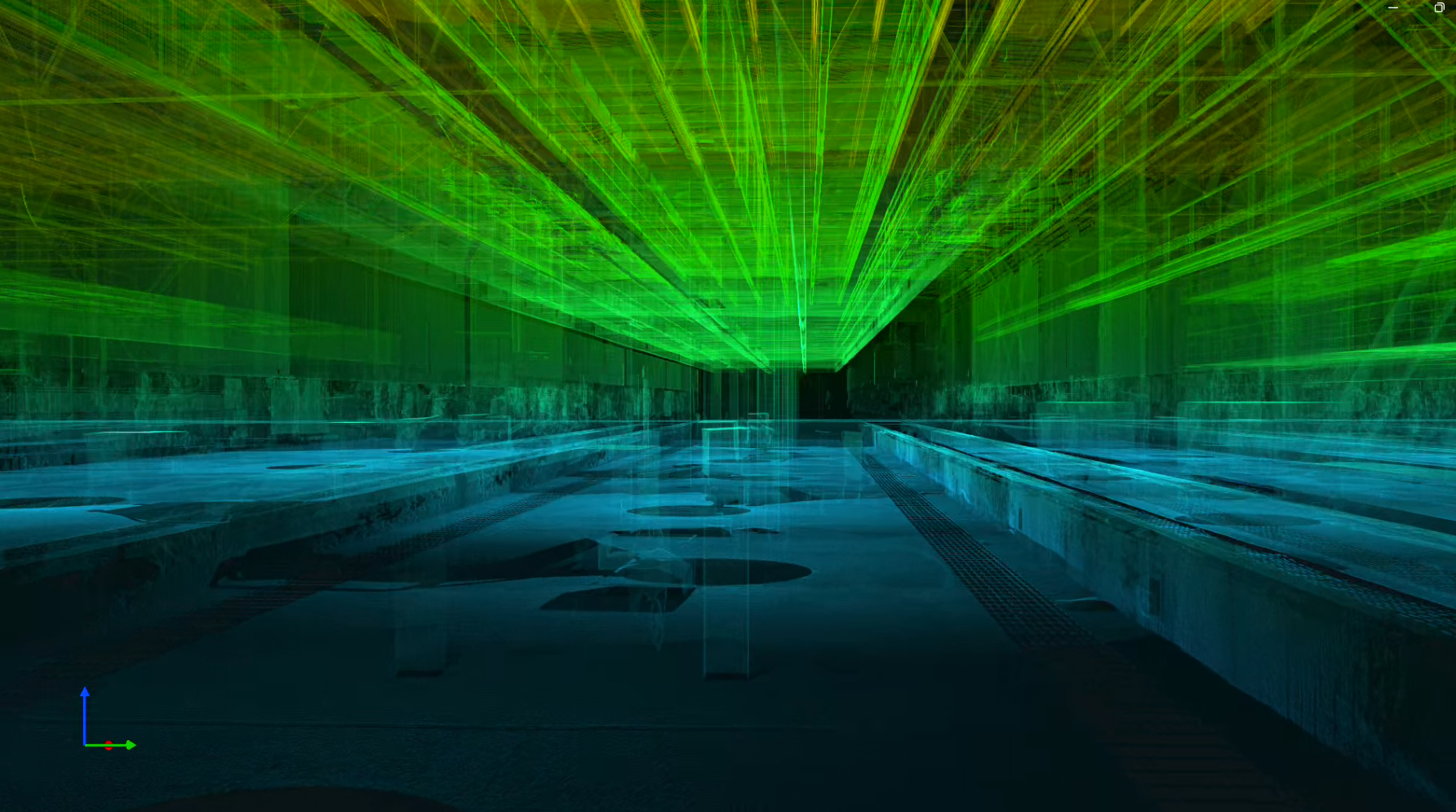 大型维修车间三维扫描建模技术的应用