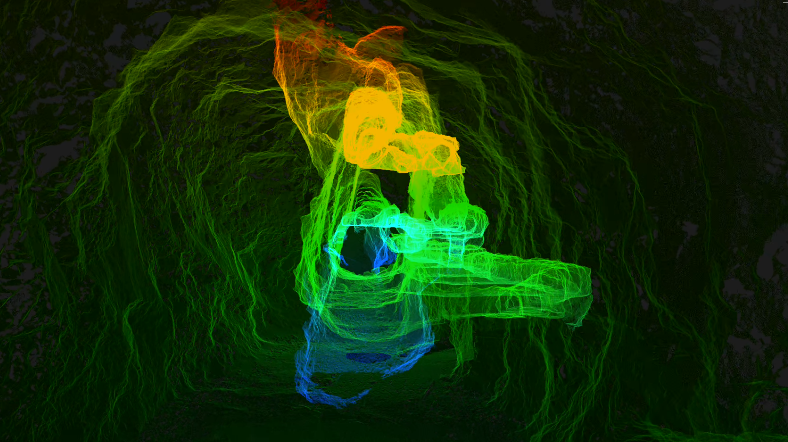 溶洞三维扫描建模的技术应用