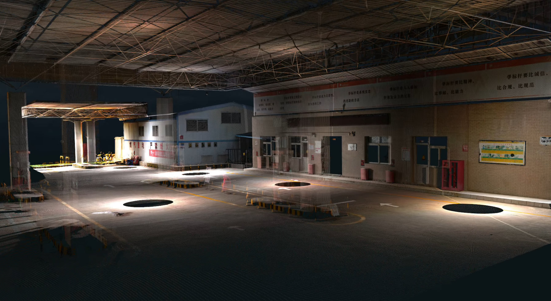 加气站三维扫描建模的技术应用