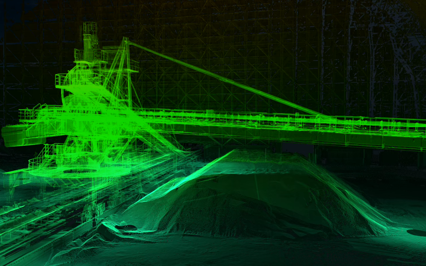 仓库仓储三维扫描建模的技术应用