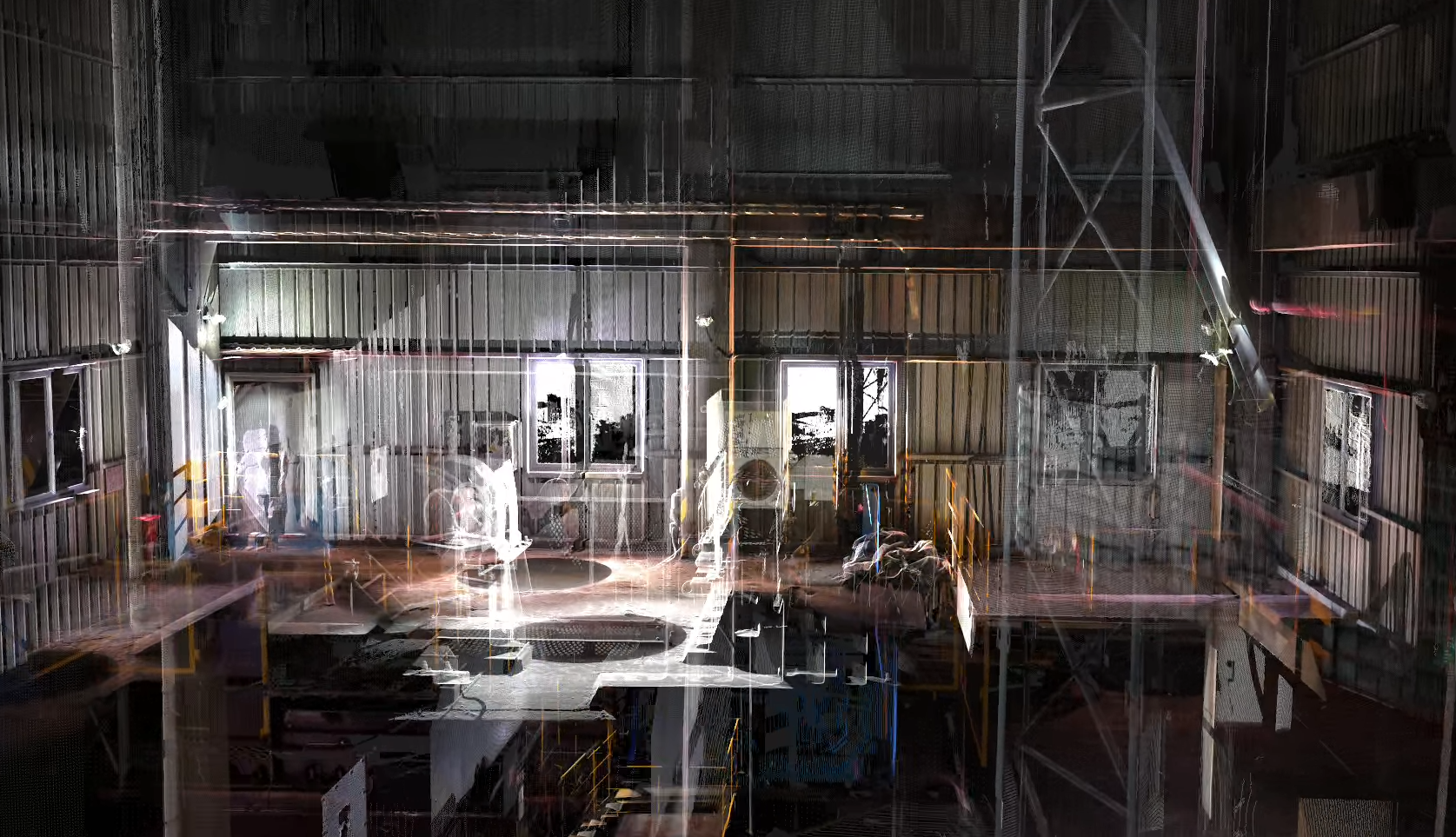 钢铁厂机械传动设备三维扫描建模的技术应用