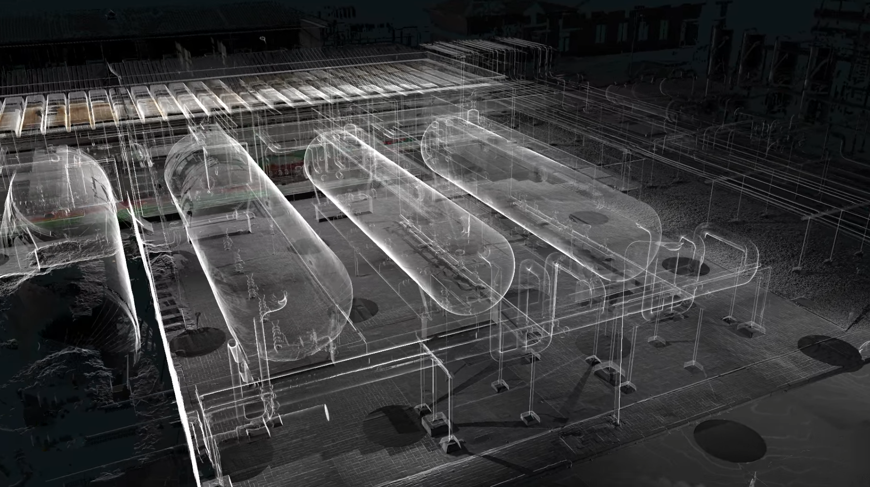 大型罐体三维扫描建模的技术应用