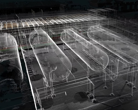 大型罐体三维扫描建模的技术应用