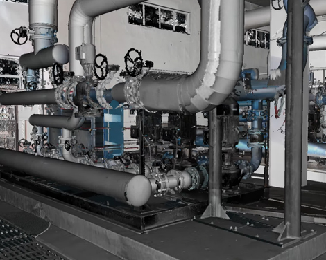 换热站三维扫描建模的技术应用