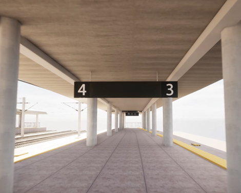 火车站三维扫描建模的技术应用