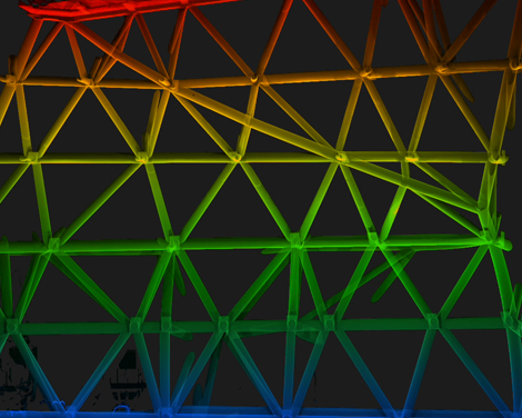 建筑异形钢结构三维扫描建模的技术应用